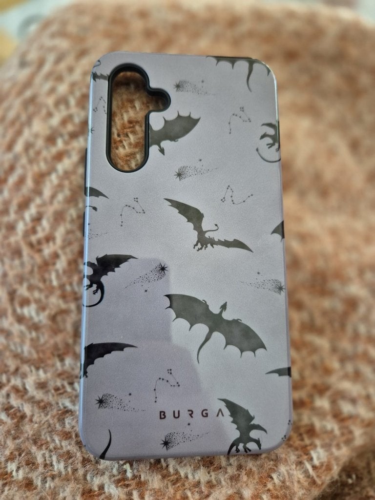 Burga Samsung Galaxy A54 telefoonhoesje, "Draco", Ophalen of Verzenden, Zo goed als nieuw, Overige modellen, Frontje of Cover