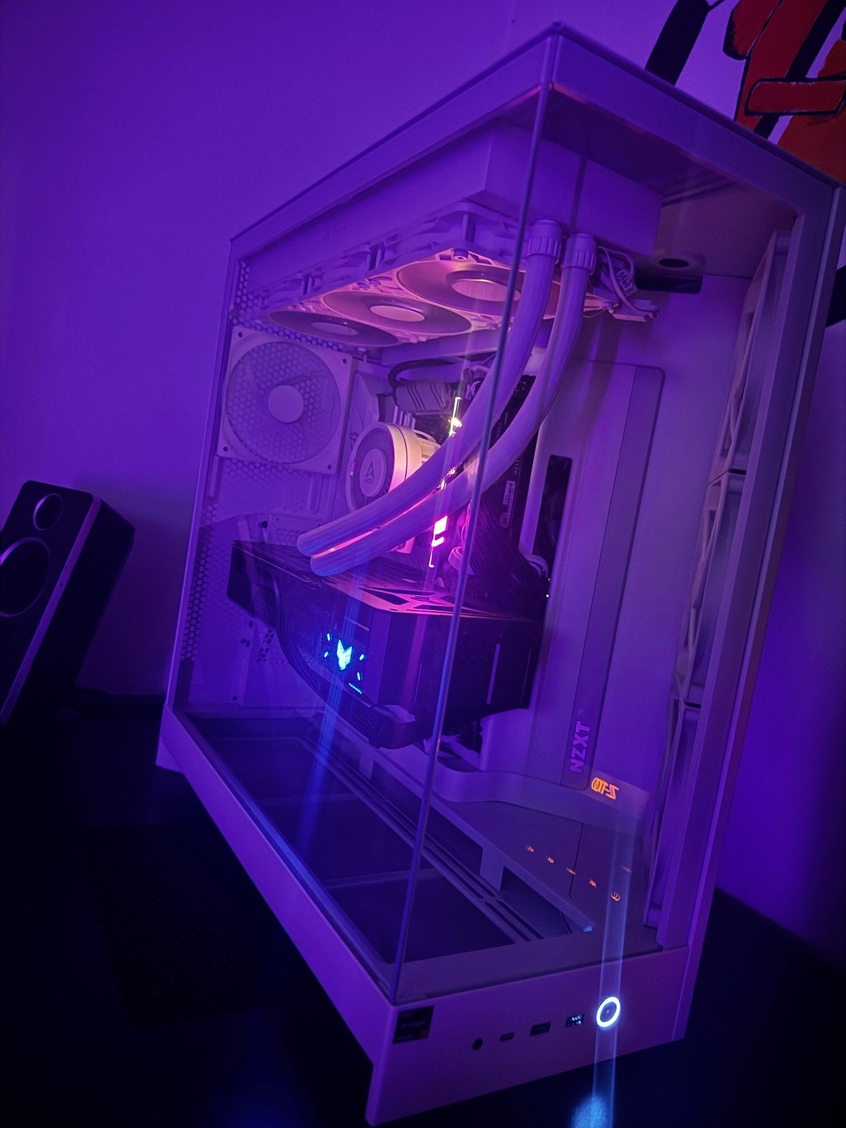 Krachtige Game PC: Ryzen 7, RTX 5070, 24GB RAM, Waterkoeling, Ophalen, Zo goed als nieuw, Gaming, HDD