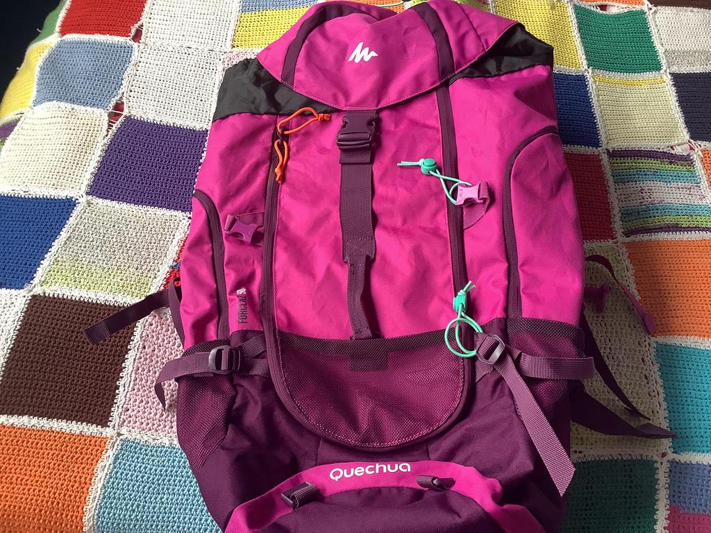 Quechua Forclaz 50 rugzak, Ophalen of Verzenden, Zo goed als nieuw