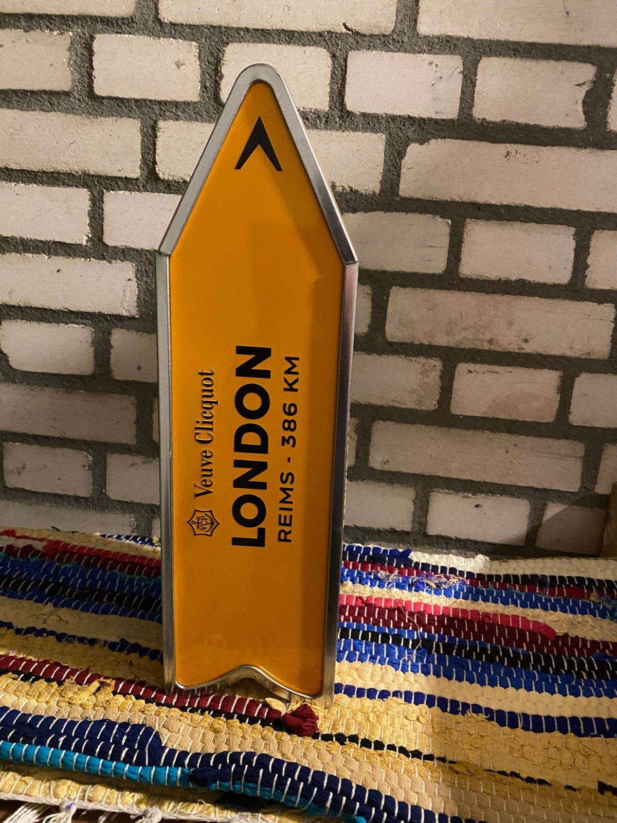 Veuve Clicquot Champagne Doos London - Reims 386 KM, Ophalen, Zo goed als nieuw, Verpakking