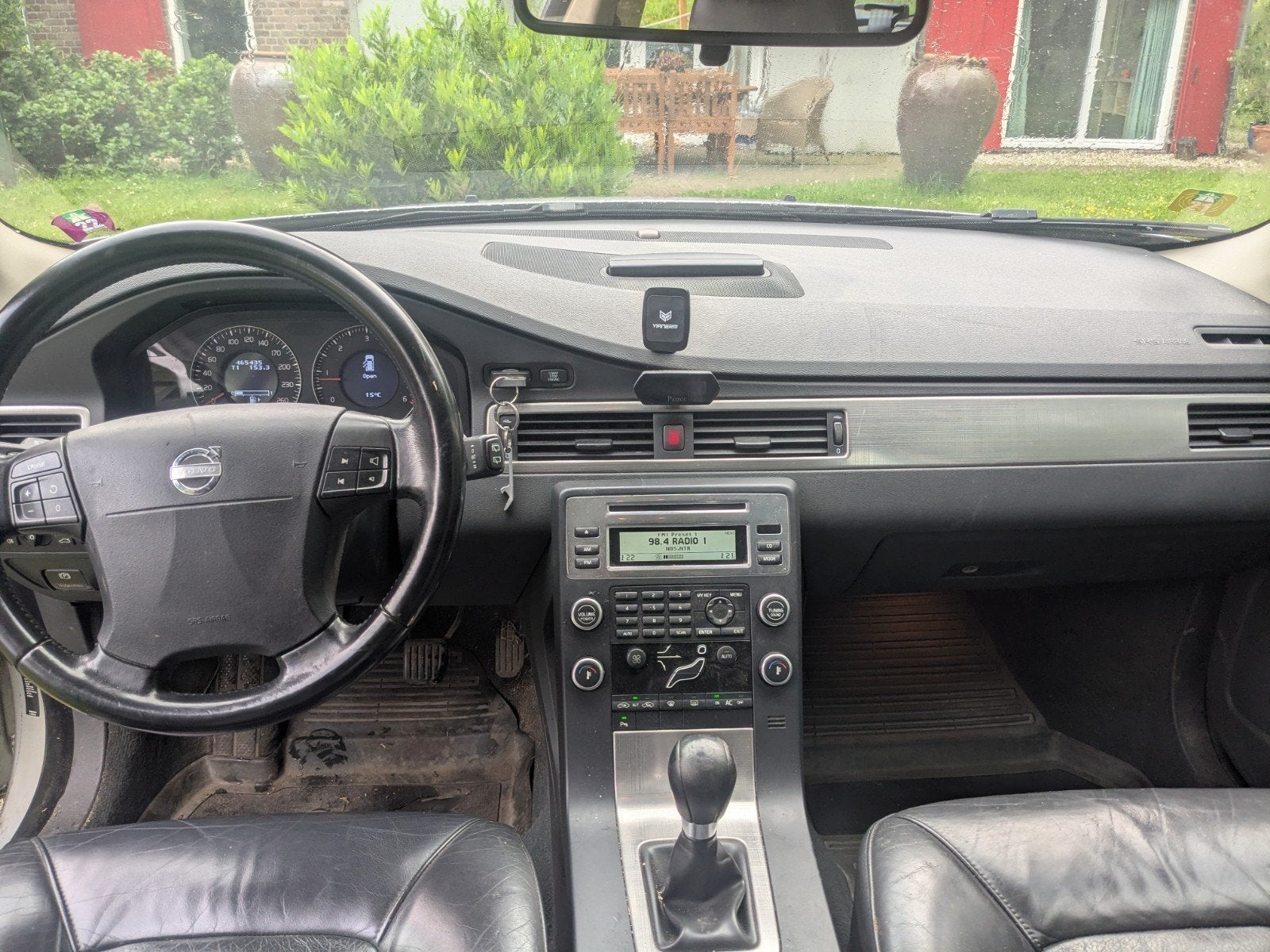 Volvo V70 2.4 D 120KW 2009 Grijs, Auto's, Voorwielaandrijving, 15 km/l, 1800 kg, 163 pk