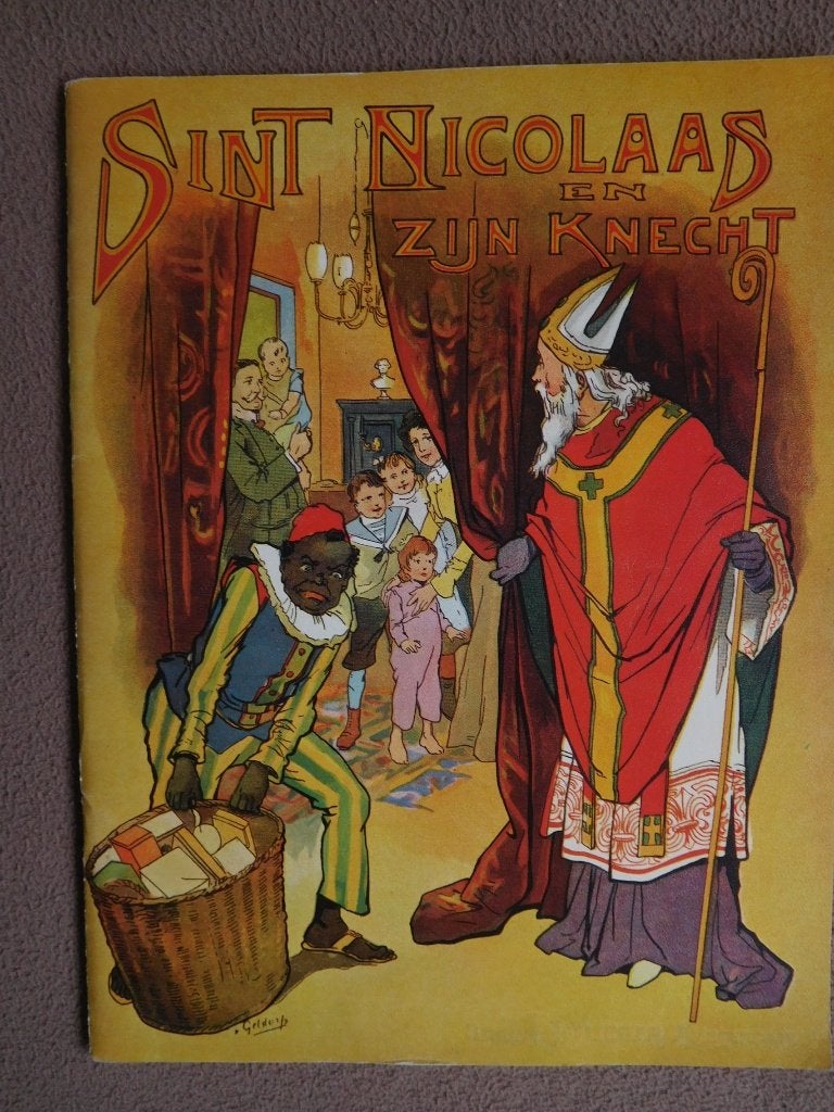 Sint Nicolaas en zijn knecht - J. Schenkman, Boeken, Gelezen, 5 of 6 jaar, Fictie algemeen, Jongen of Meisje