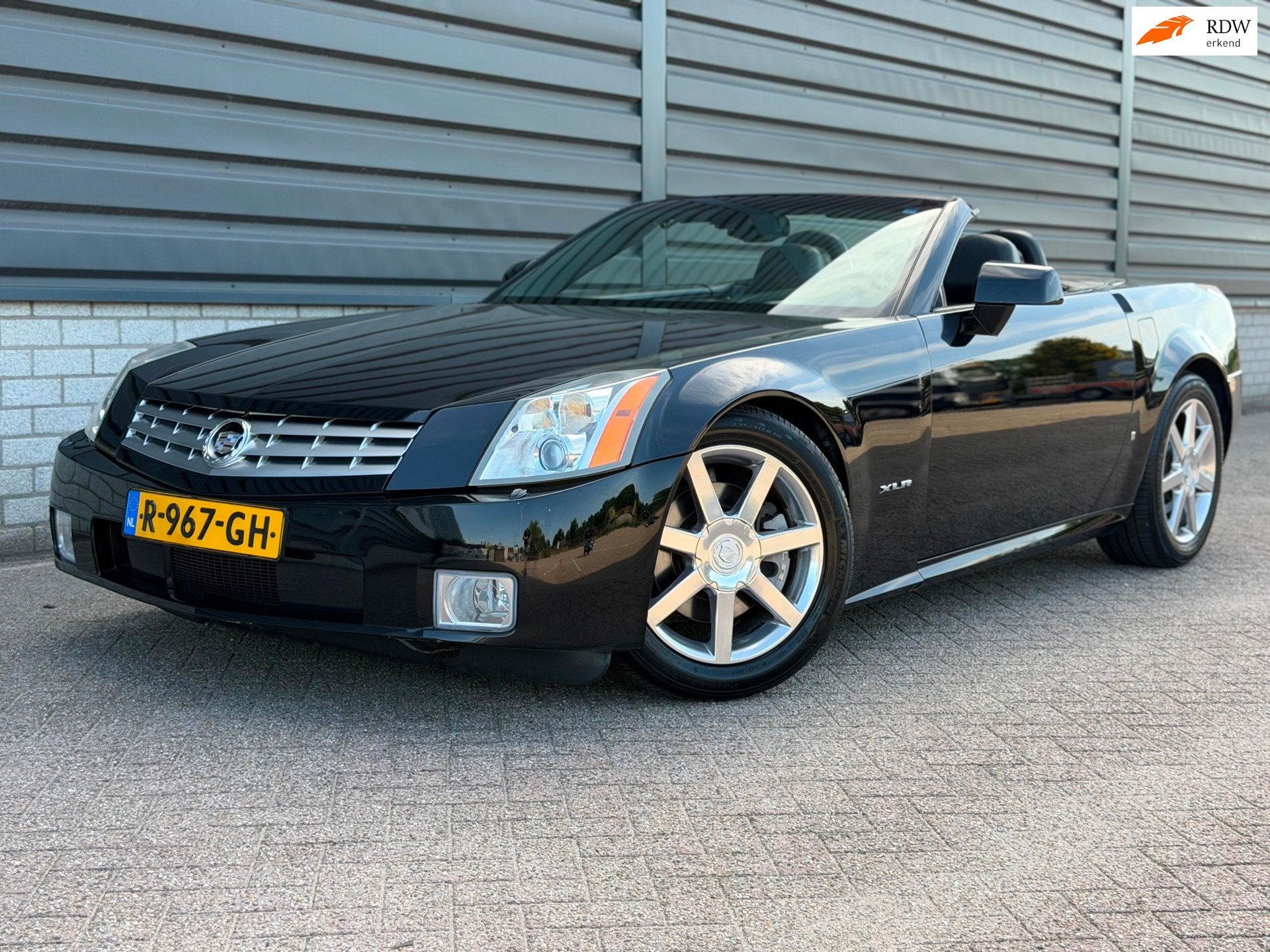 Cadillac XLR 4.6 V8 Convertible Leer Automaat 87.000KM, Automaat, Gebruikt, XLR, Zwart