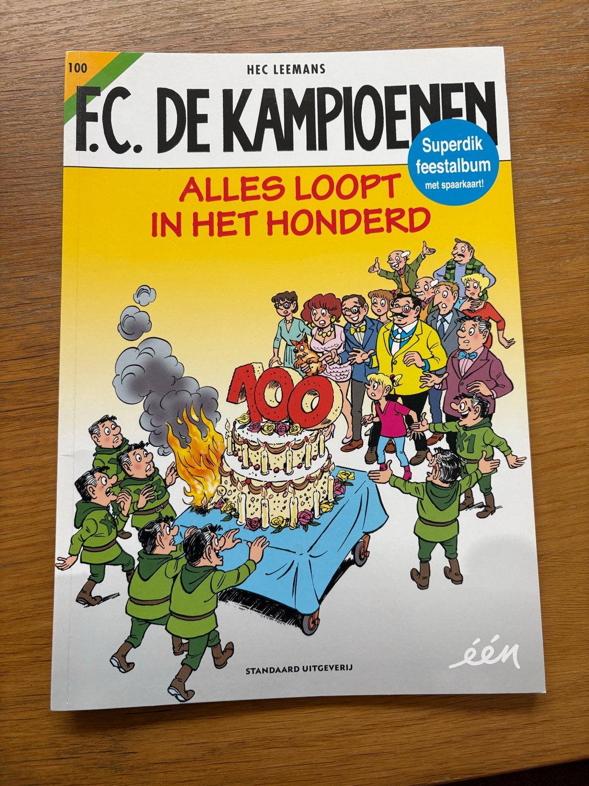F.C. De Kampioenen 100: Alles loopt in het honderd, Eén stripboek, Ophalen of Verzenden, Zo goed als nieuw