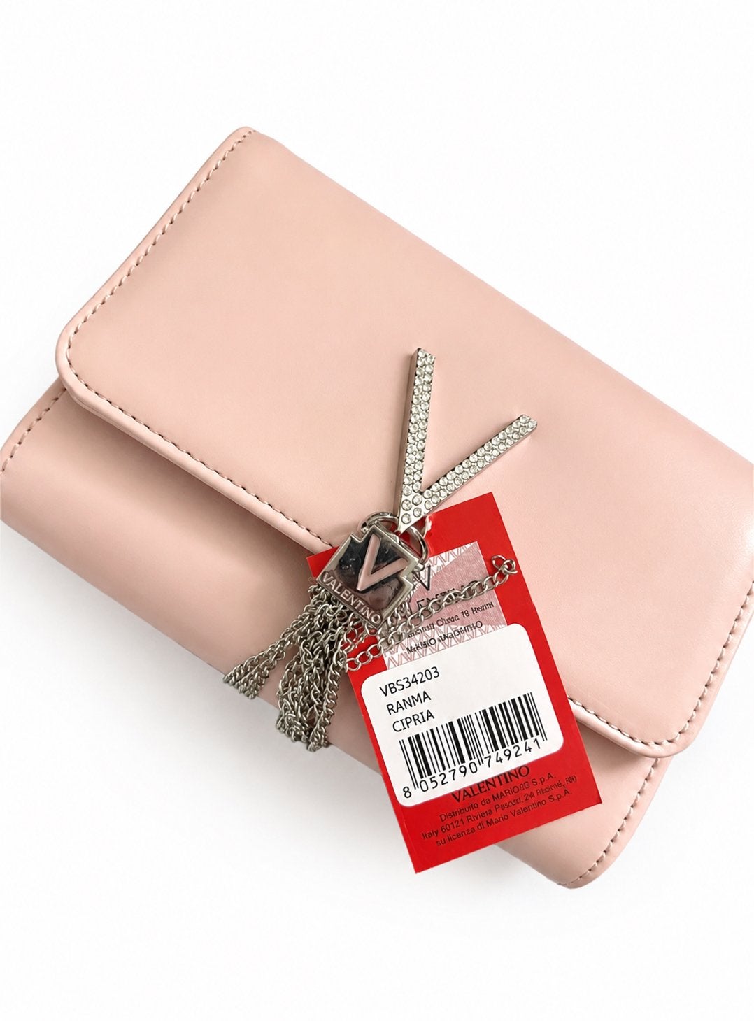 Originele Valentino by Mario Valentino Tas Nieuw met Labels, Ophalen of Verzenden, Zo goed als nieuw, Roze, Schoudertasje