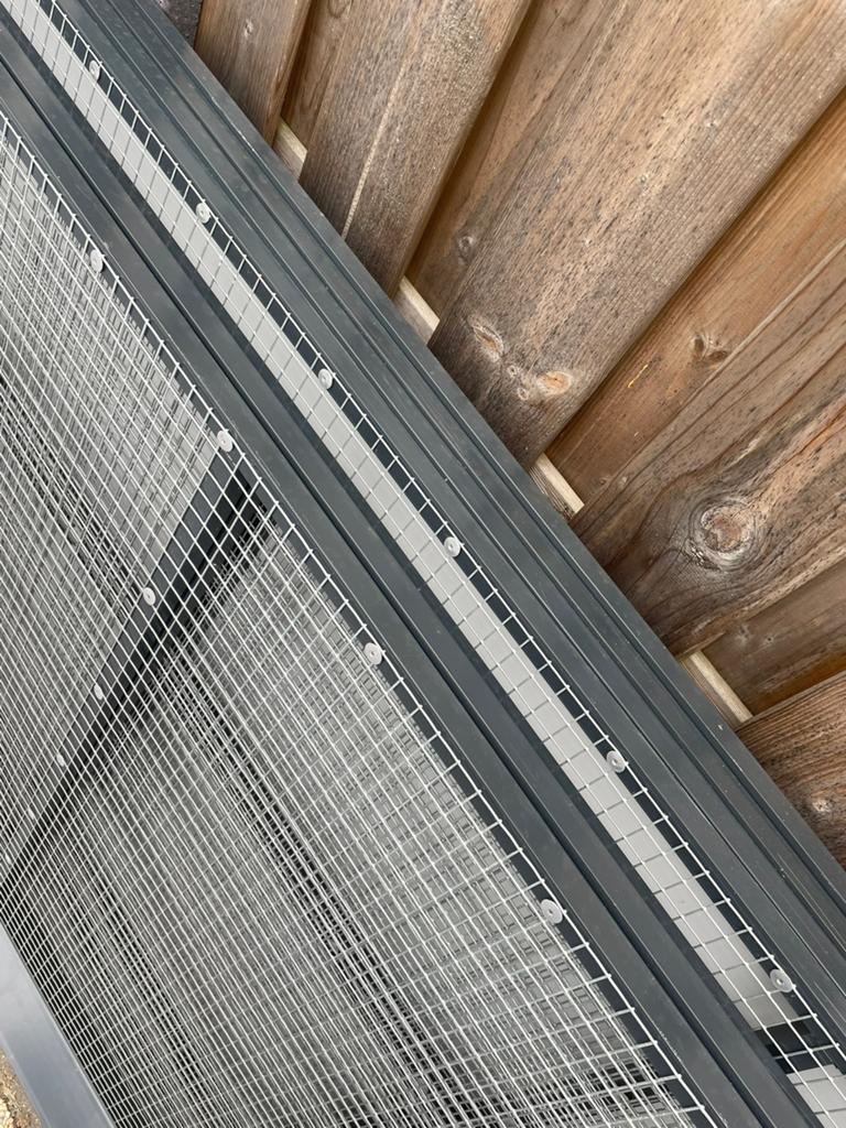 Nieuwe voliere panelen, Tuin en Terras, Gaas en Draad, Ophalen of Verzenden, Zo goed als nieuw, Minder dan 10 meter, Gaas
