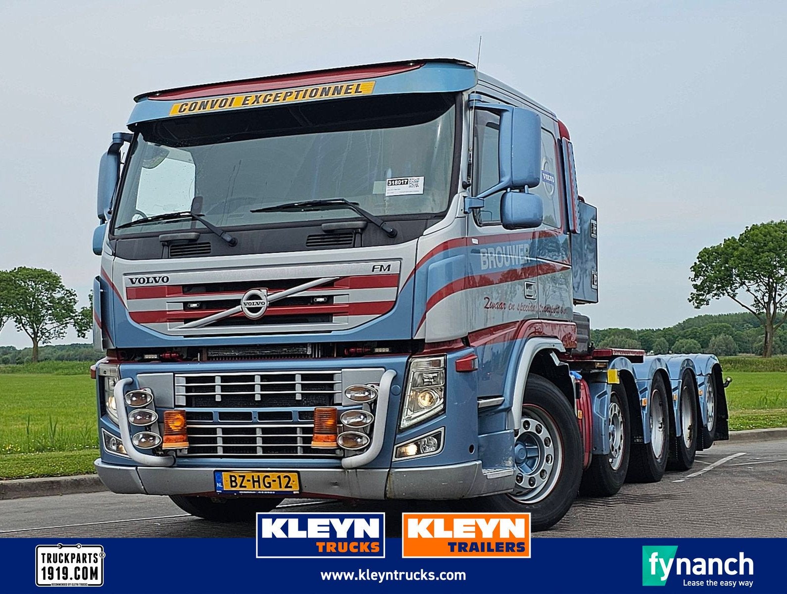 VOLVO FM 13.500 eev 10x4 heavy duty, Auto's, Automaat, Euro 5, Traction-control, Bedrijf