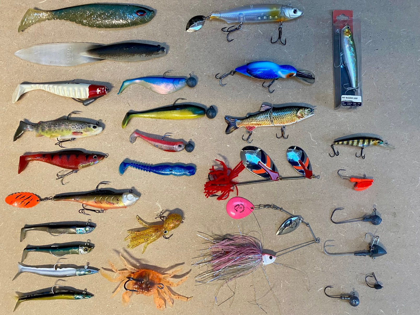 Kunstaas 23x ITT Berkley Gunki Savage Gear Ondex Fox Rage, Ophalen of Verzenden, Zo goed als nieuw, Overige typen