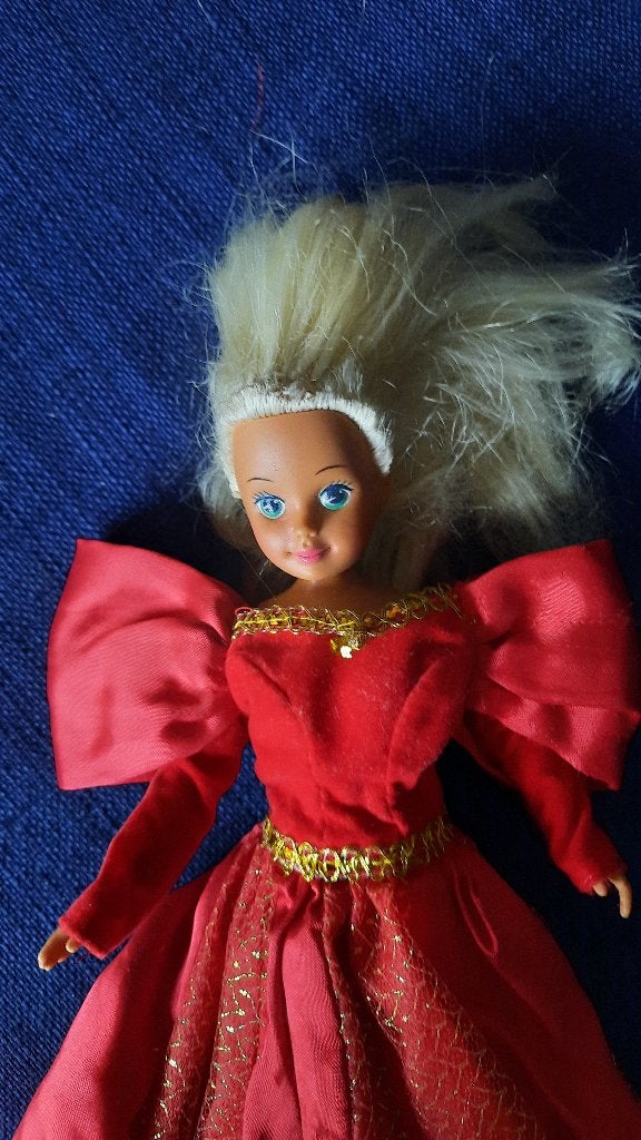 Vintage barbie, Ophalen of Verzenden, Gebruikt, Pop