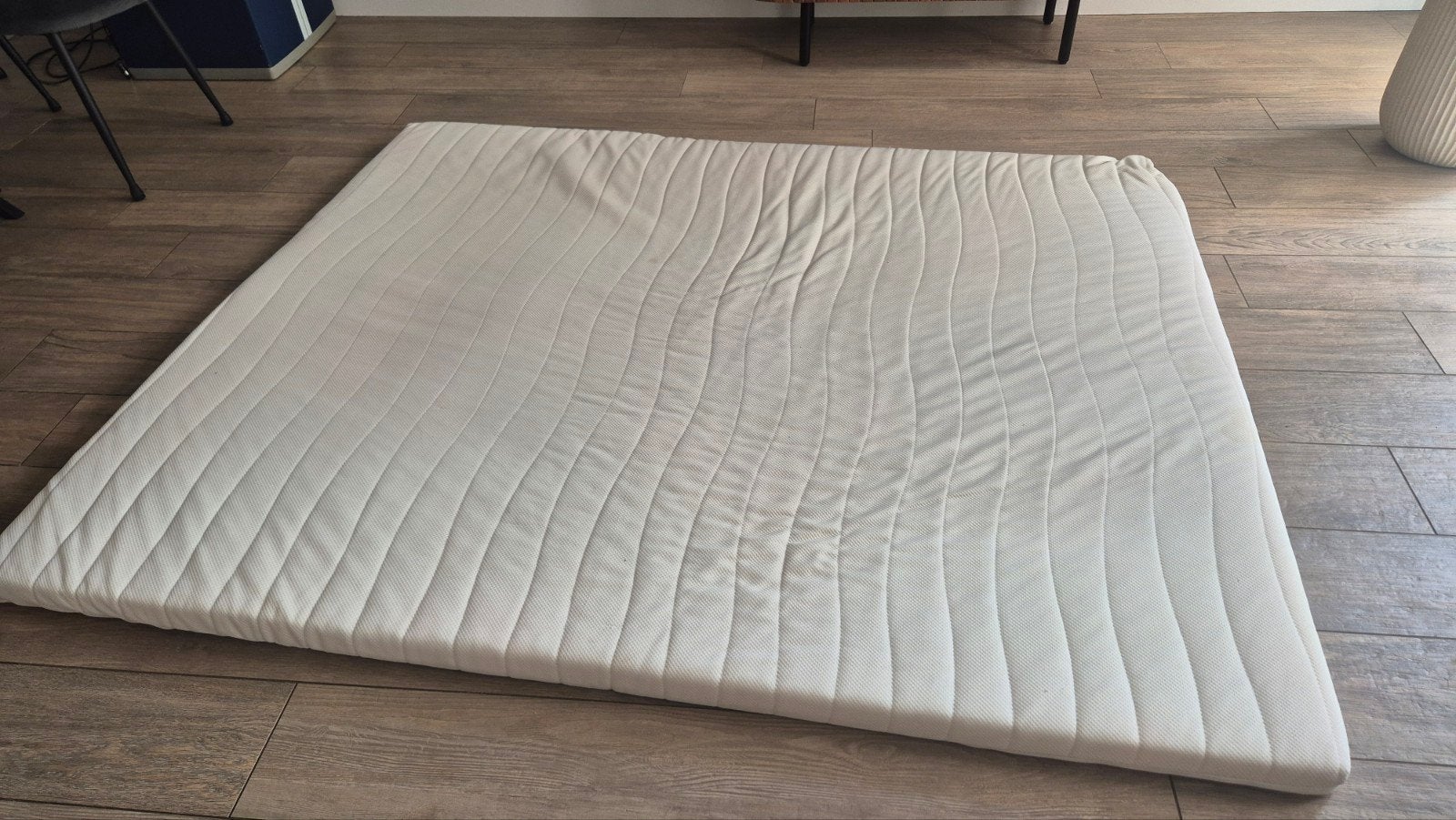 koudschuim matrastopper 160x200x6, Ophalen, Tweepersoons, Zo goed als nieuw, Matras