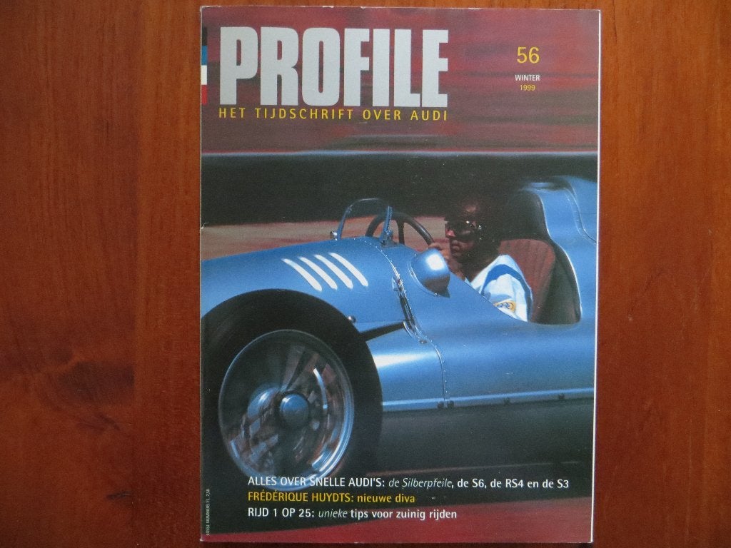 Audi Profile 56 (winter 1999) S6, RS4, S3, Silberpleile, Ophalen of Verzenden, Nieuw, Audi