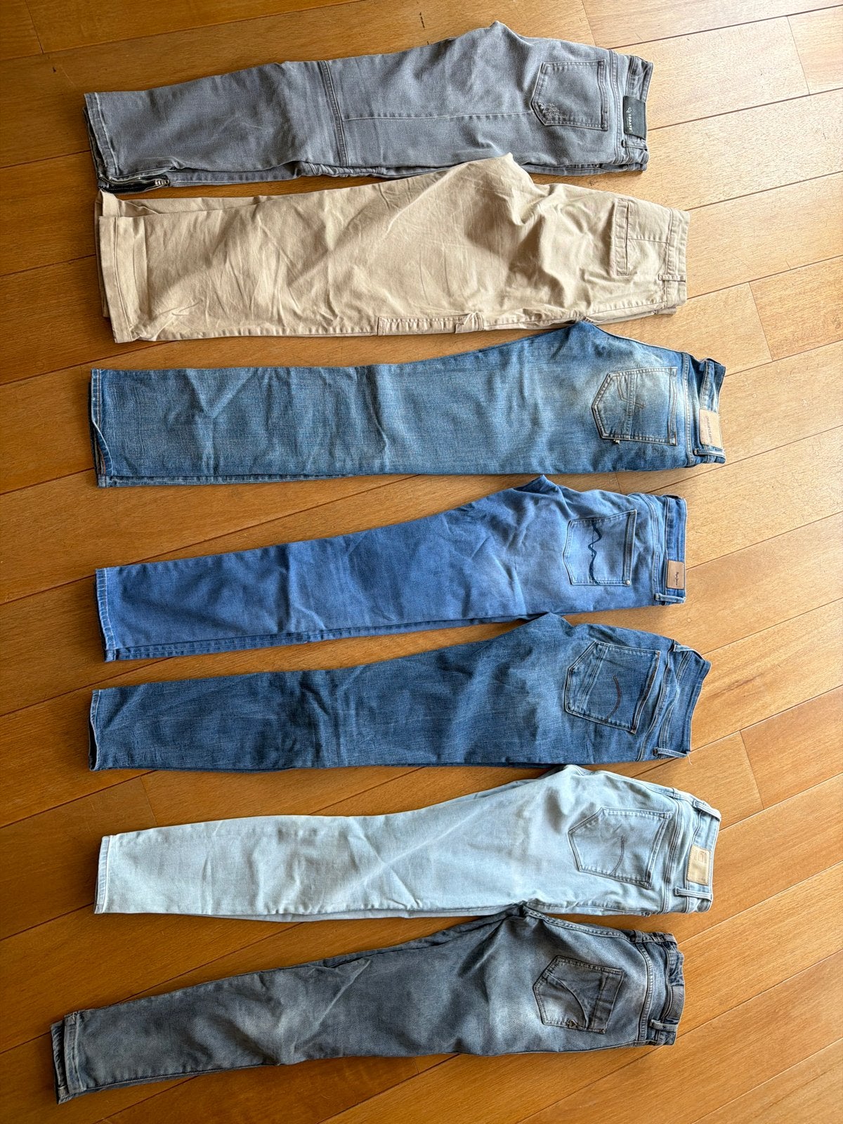 Jeans collectie: 10Days, Gsus, Pepe Jeans, G-Star; 7 stuks, Ophalen of Verzenden, Gedragen, Blauw, W30 - W32 (confectie 38/40)