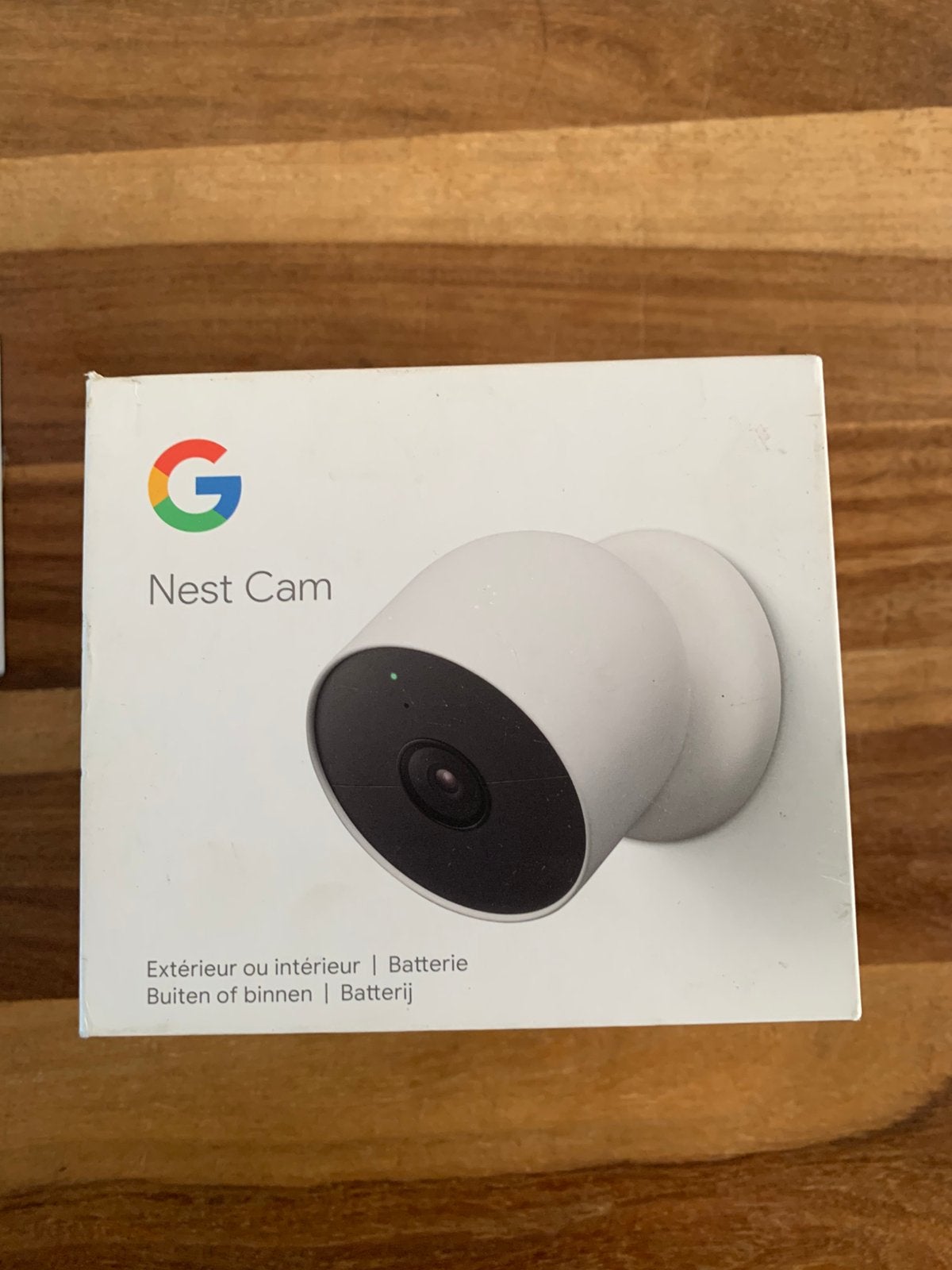 Google Nest Cam - batterij  zgan, Ophalen of Verzenden, Zo goed als nieuw