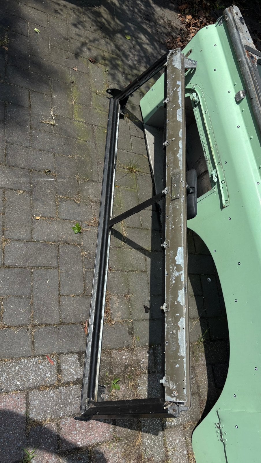 Voorruit frame Landrover 109, Auto-onderdelen, Ophalen, Nieuw, Bumper