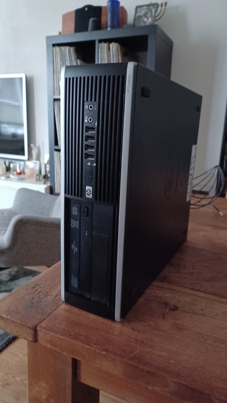 HP 8000 EliteDesk met Linux Mint, Computers en Software, Gebruikt, HDD, 2 tot 3 Ghz, Intel Core 2 Duo