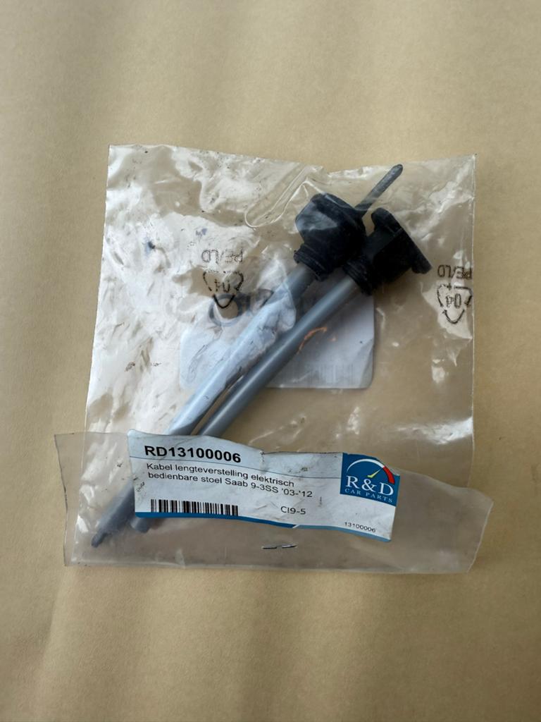 Kabel lengteverstelling elektrische stoel Saab 9-3SS 03-12, Auto-onderdelen, Interieur en Bekleding, Ophalen of Verzenden, Nieuw