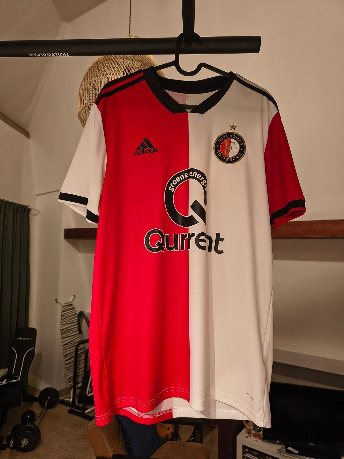 Feyenoord Shirt Thuis 2018 2019, Maat M, Ophalen of Verzenden, Zo goed als nieuw, Shirt