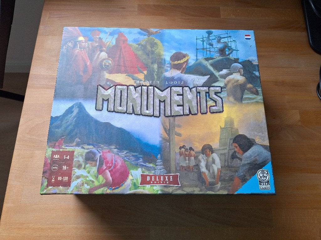 Bordspel Monuments Deluxe, Hobby en Vrije tijd, Een of twee spelers, Ophalen of Verzenden, Zo goed als nieuw, Keep Exploring Games