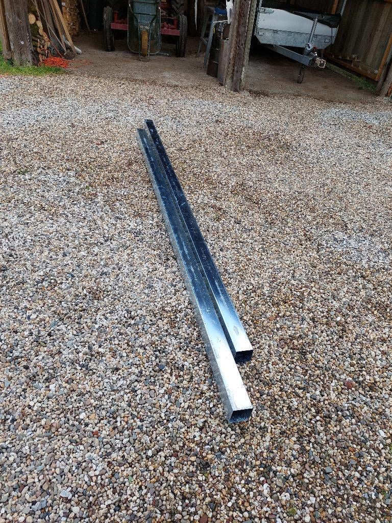 Zinken regenpijp afvoer 80x80, Doe-het-zelf en Verbouw, Ophalen, Afvoer, 2 tot 4 meter, Nieuw