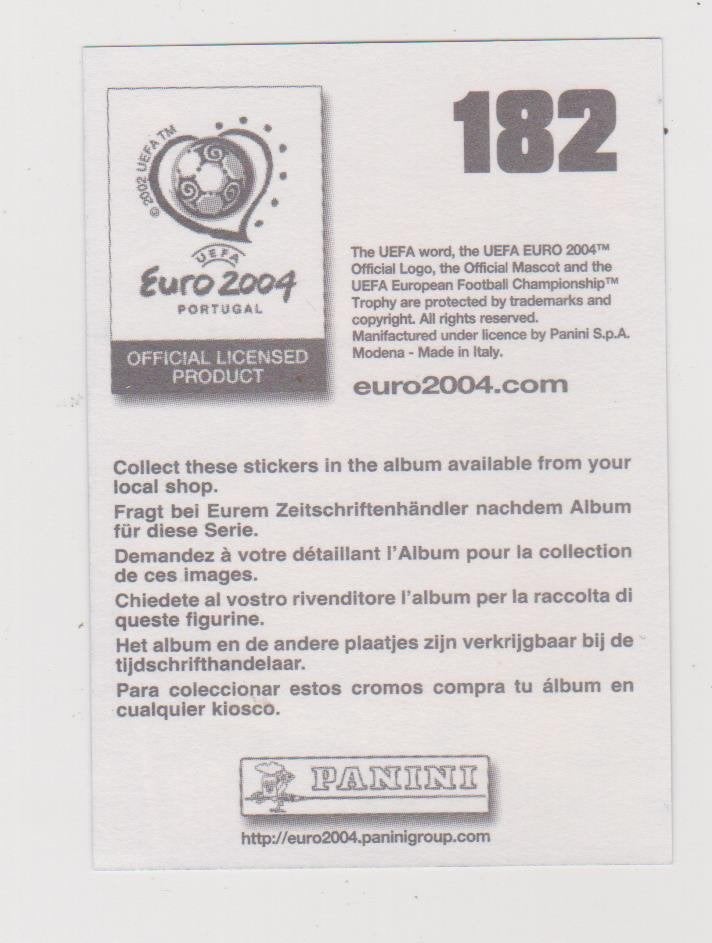 Panini stickers EK2004, EK 2004, Verzamelen, Verzenden, Zo goed als nieuw, Buitenlandse clubs, Poster, Plaatje of Sticker