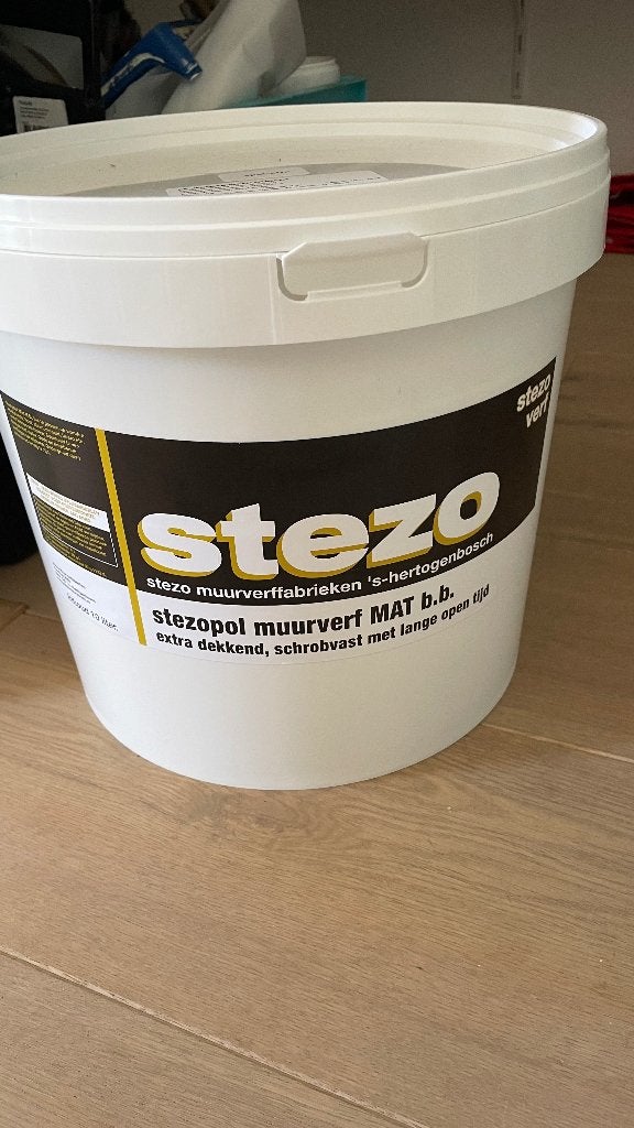 Latex Stezopol Intuitive 7,5 liter schrobvast mat, Ophalen, Nieuw