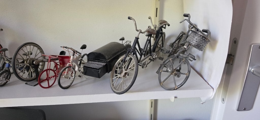 collectie miniatuur fietsen, Verzamelen, Ophalen