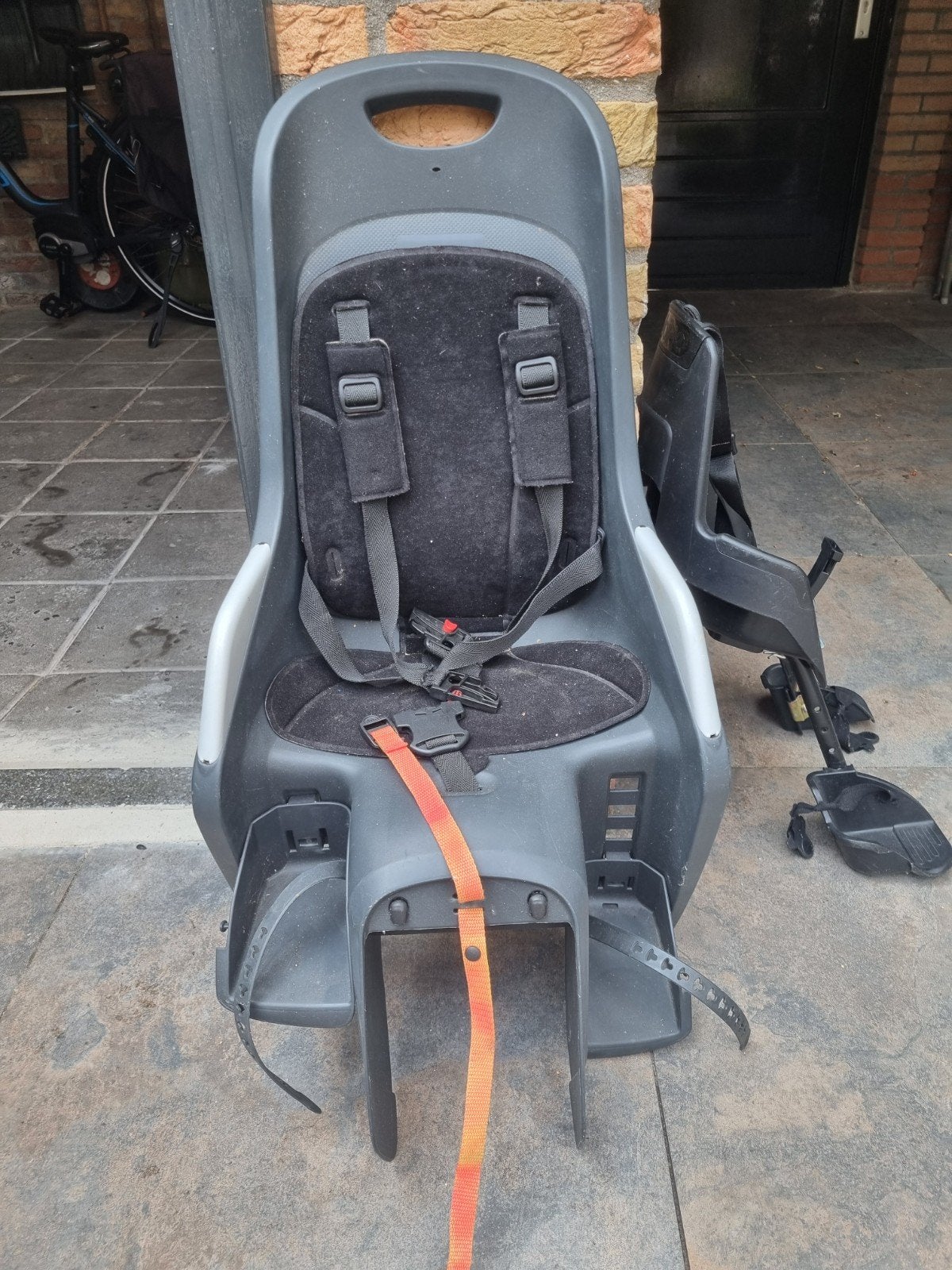 Gebruikt fietszitje voor achterop de fiets, Achterzitje, 22 t/m 36 kg, Onbekend, Ophalen of Verzenden