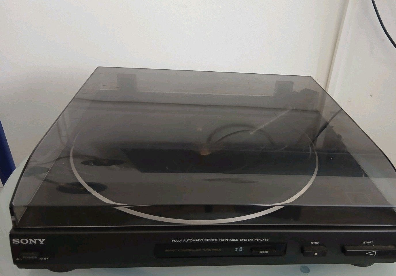 Sony PS-LX62 Volautomatische Stereo Platenspeler, Ophalen of Verzenden, Gebruikt