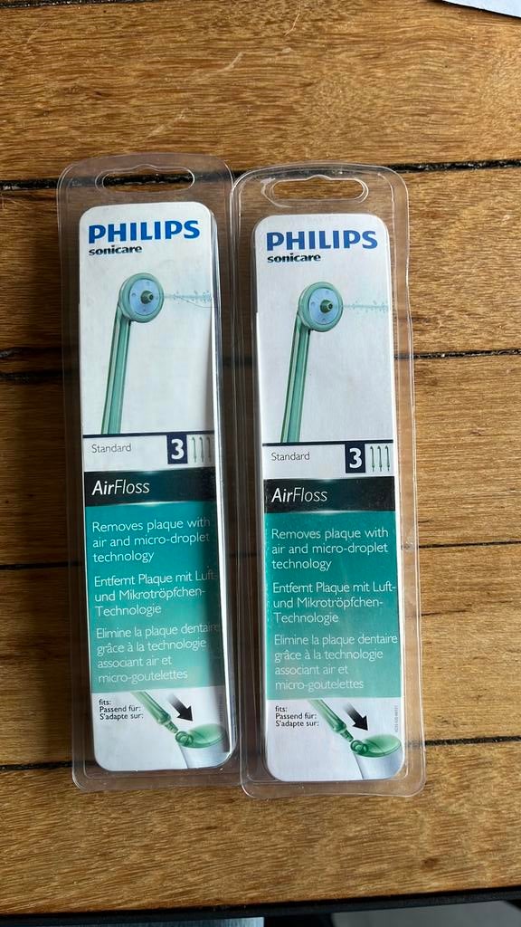 Philips sonicare airfloss opzetstukken (nieuw in verpakking), Ophalen of Verzenden, Nieuw, Overige typen