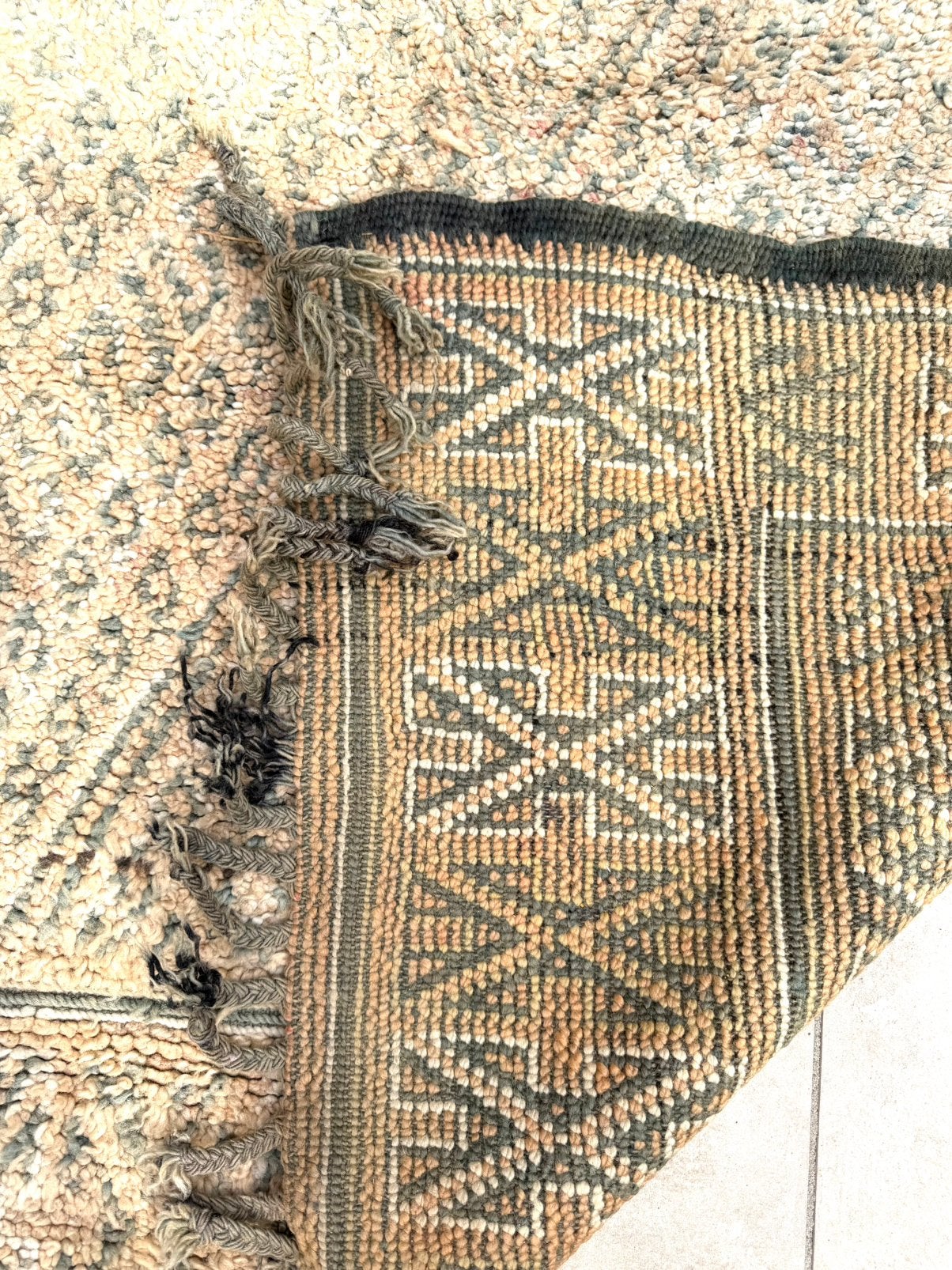 marokkaans kleed merk miss nomad berber vintage wol, Ophalen