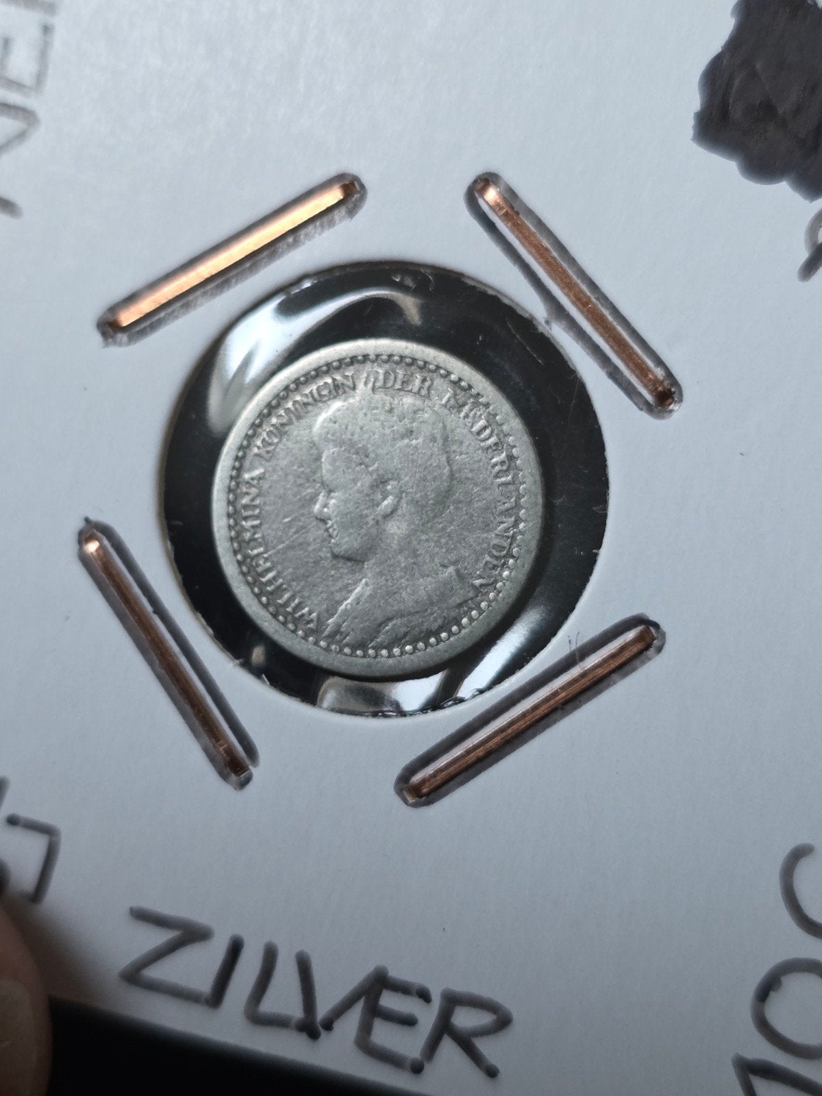 10 cent 1919 Nederland, Verzenden, Zilver, 10 cent, Koningin Wilhelmina