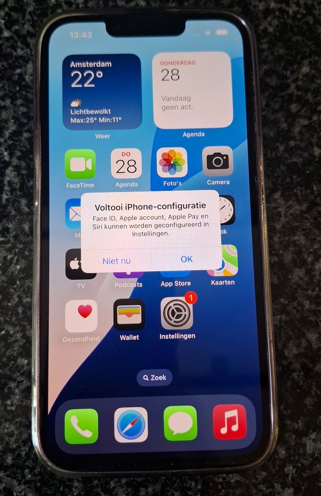 iPhone 14 128 GB - Zo goed als nieuw, 128 GB, Zwart, Ophalen of Verzenden, Zo goed als nieuw