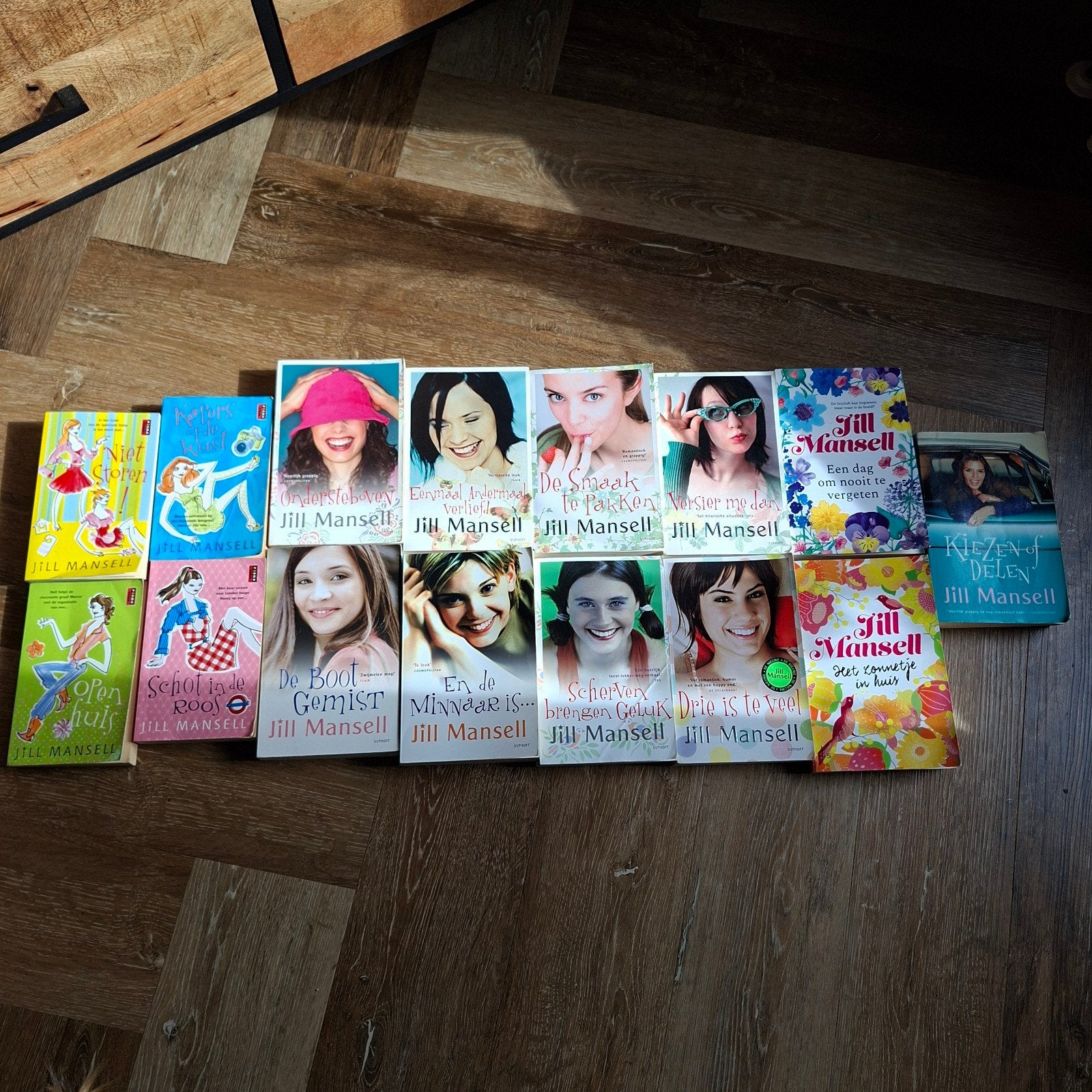 15 boeken van Jill Mansell - Romantische Komedies, Ophalen of Verzenden, Gelezen, Jill Mansell