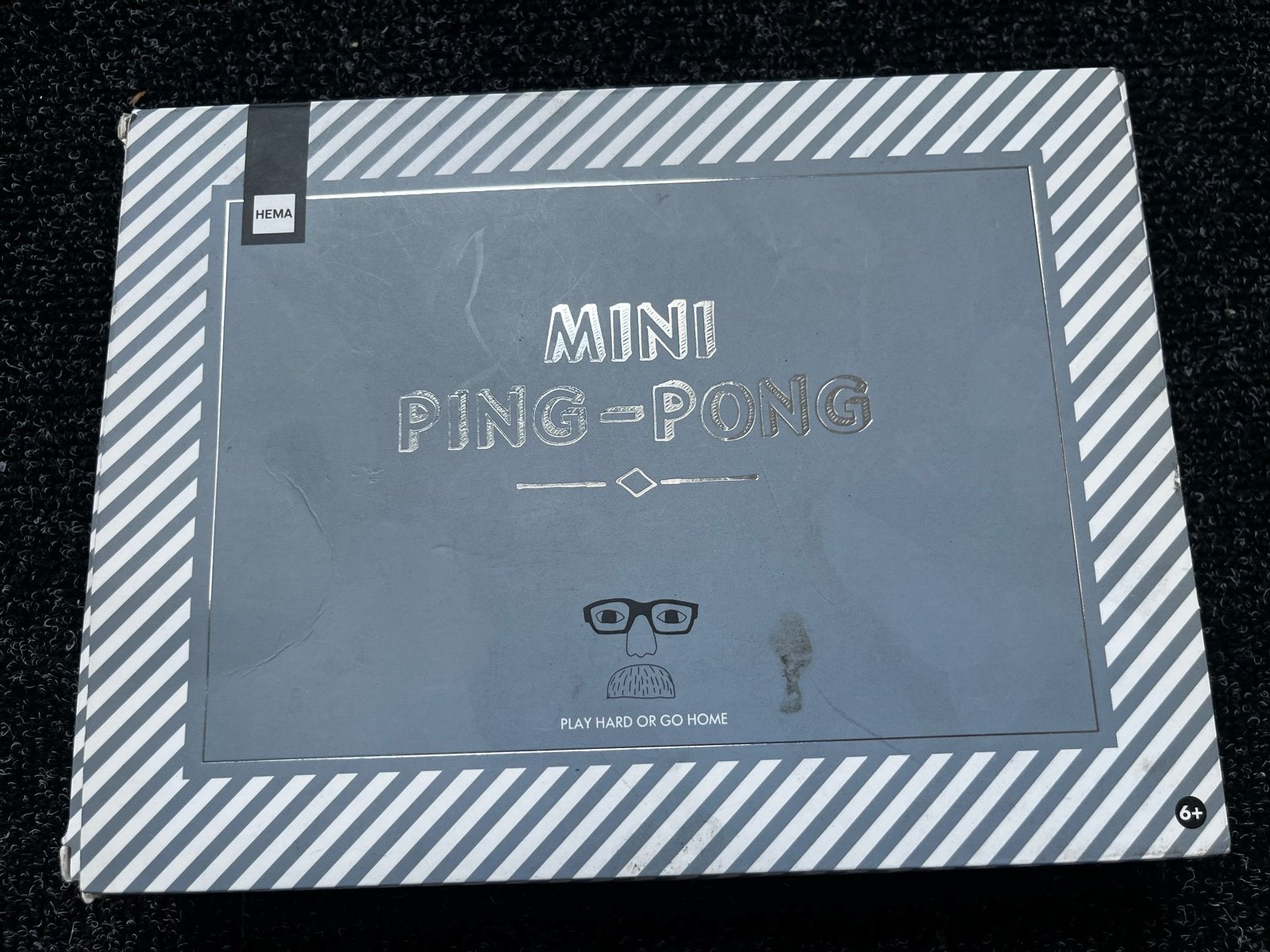 Mini Ping-Pong Set - Draagbaar Tafeltennis Spel, Ophalen of Verzenden, Zo goed als nieuw, Net, Batje(s) of Balletje(s)