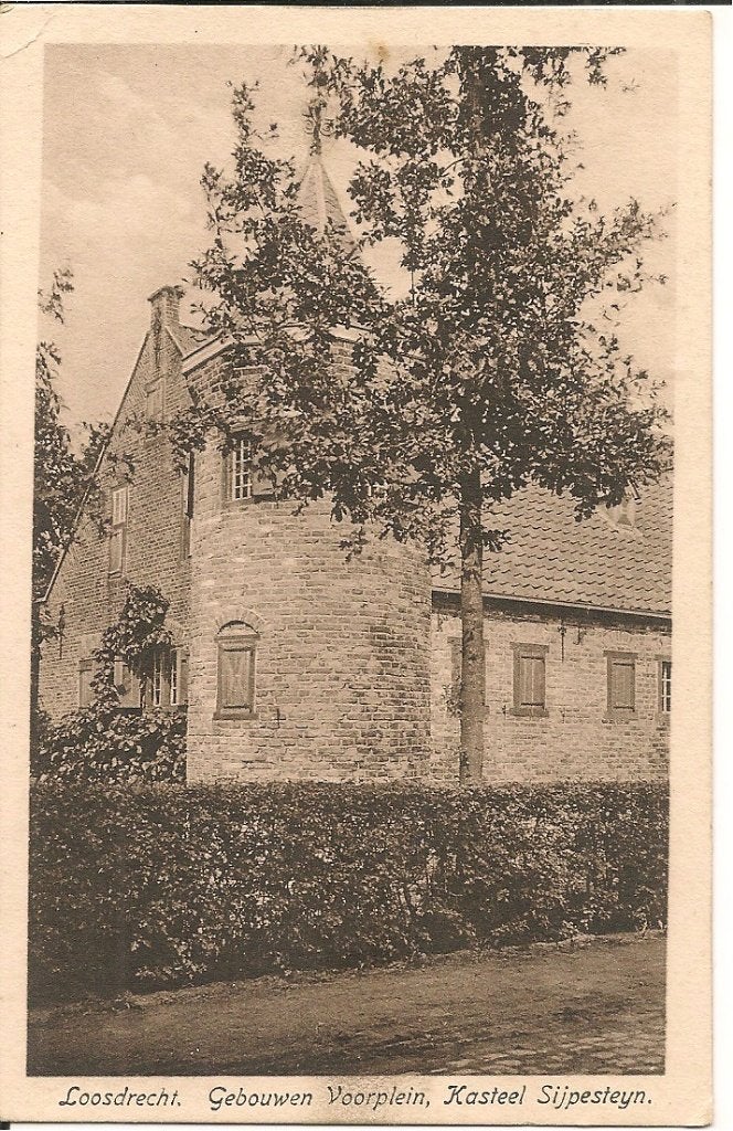 Ansichtkaart Kasteel Sijpesteyn Loosdrecht, Ophalen of Verzenden, 1920 tot 1940, Ongelopen, Utrecht