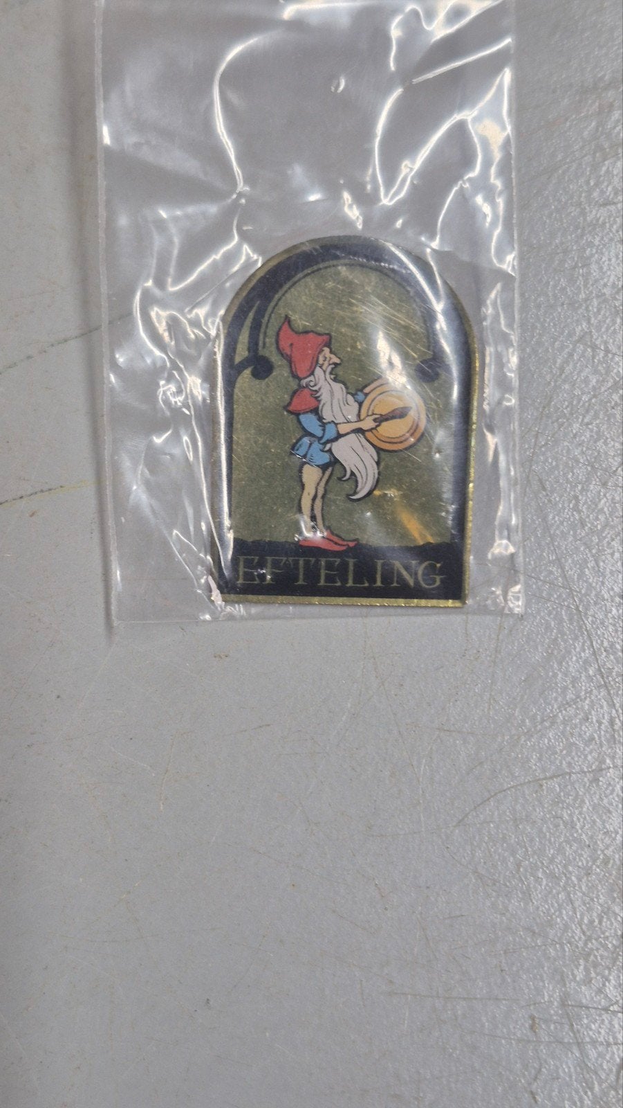 Efteling Pin - Kabouter met Trommel, Verzamelen, Ophalen, Nieuw, Button of Speldje