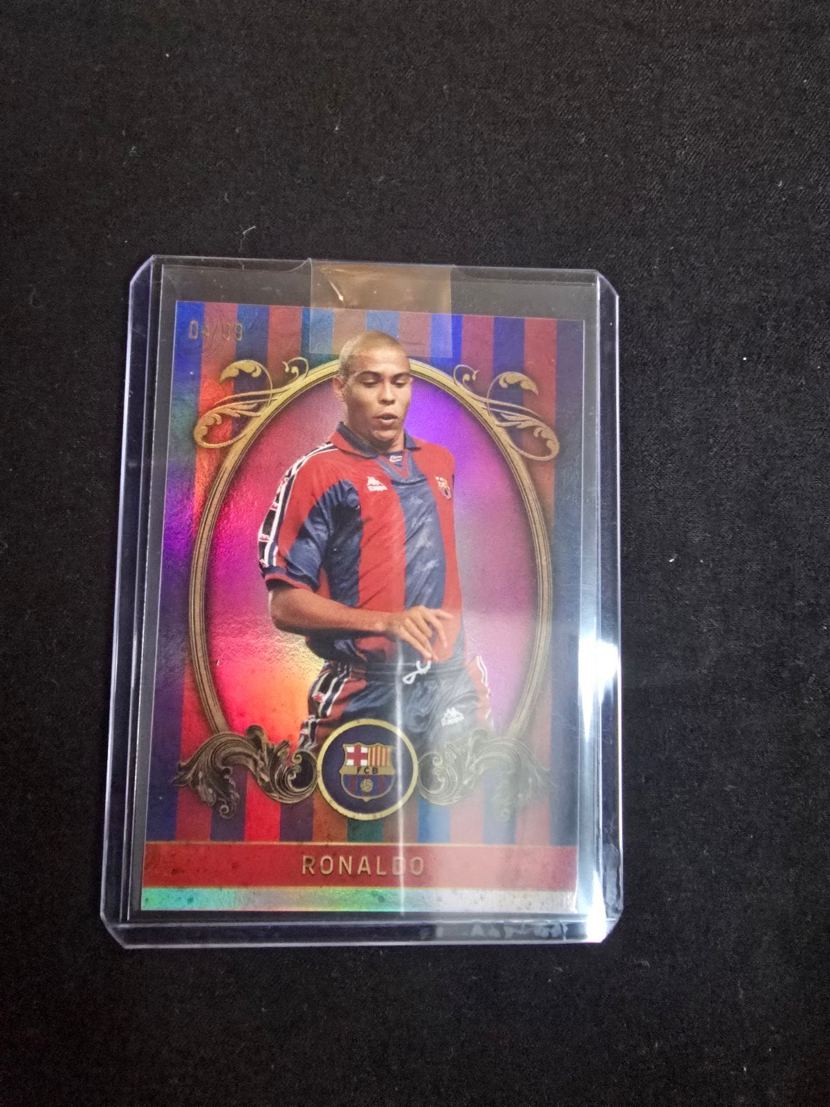 Topps Barcelona Ronaldo /99, Ophalen of Verzenden, Nieuw, Buitenlandse clubs, Spelerskaart