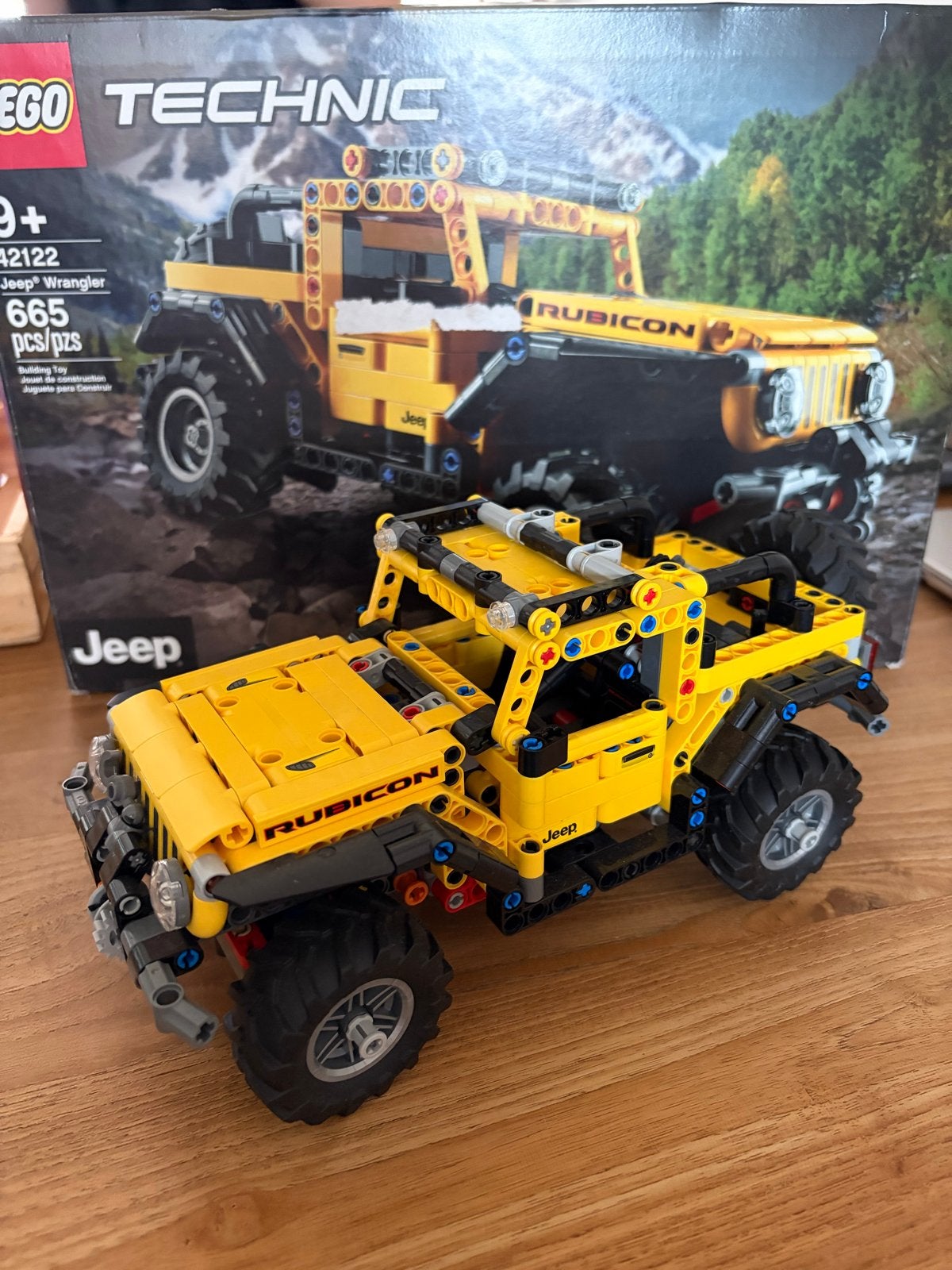 Lego Technic Jeep Wrangler 42122 - Zo goed als nieuw, Ophalen of Verzenden, Zo goed als nieuw, Overige merken