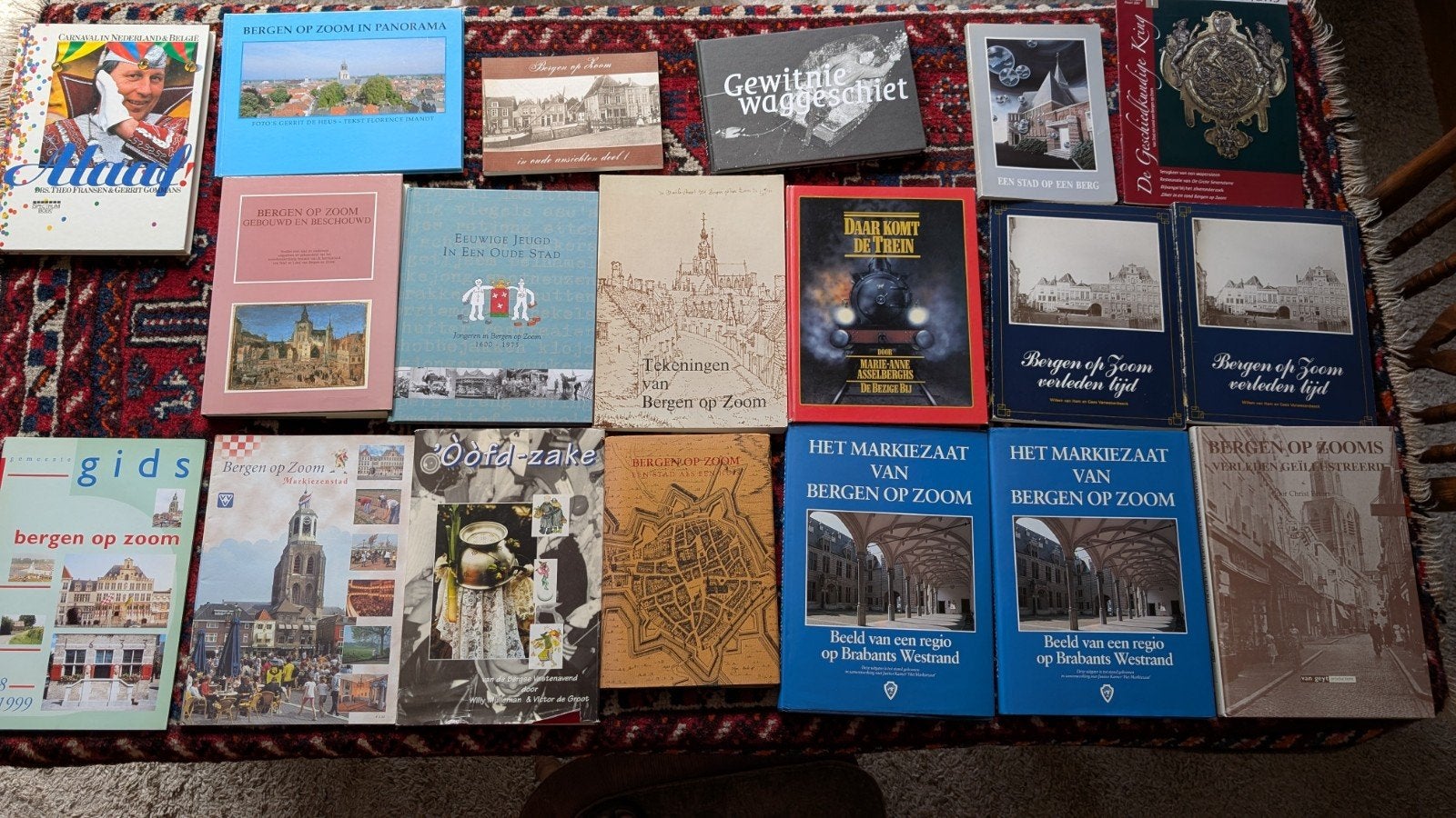 Grote collectie boeken over Bergen op Zoom (50+ stuks), Ophalen, 20e eeuw of later, Gelezen, Diverse auteurs