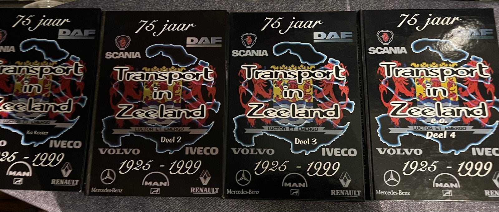 75 jaar Transport in Zeeland - Complete set (4 delen), Boeken, Ophalen of Verzenden, Zo goed als nieuw
