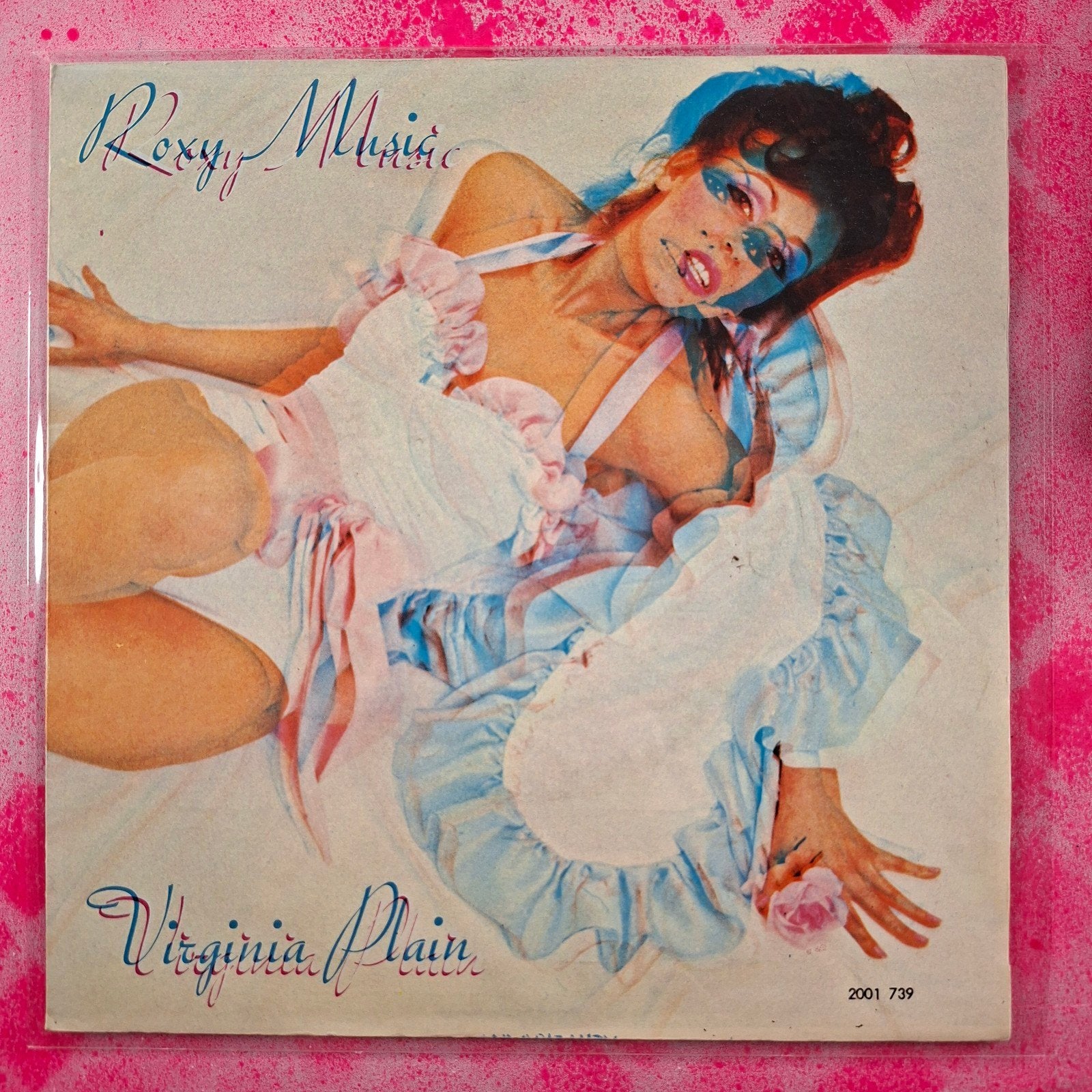Roxy Music Virginia Plain single., Gebruikt, 7 inch, Pop, Overige typen