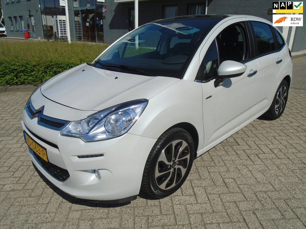 Citroen C3 1.2 PureTech Exclusive Nieuwe Apk, Auto's, Citroën, 1199 cc, 82 pk, Wit, 3 cilinders