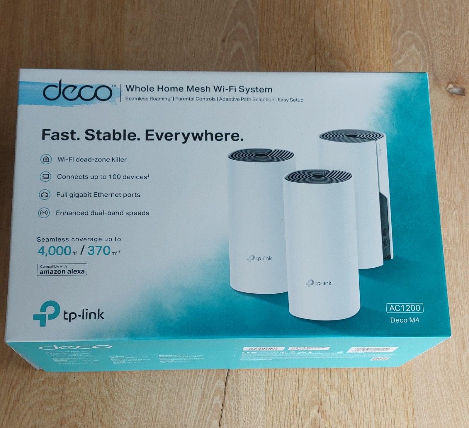 Deco tp-link M4 wifi versterkers, Ophalen