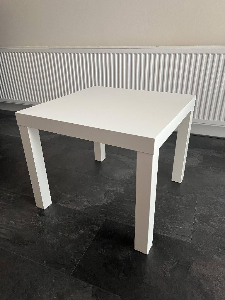 White side table from ikea, Ophalen, Minder dan 45 cm, Gebruikt, Vierkant