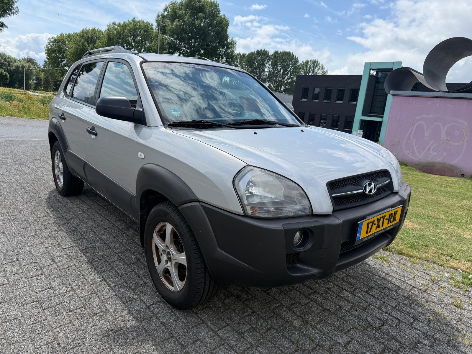 Hyundai Tucson 2.0 I 2WD 2007 Grijs, 4 cilinders, Origineel Nederlands, Handgeschakeld, Tucson