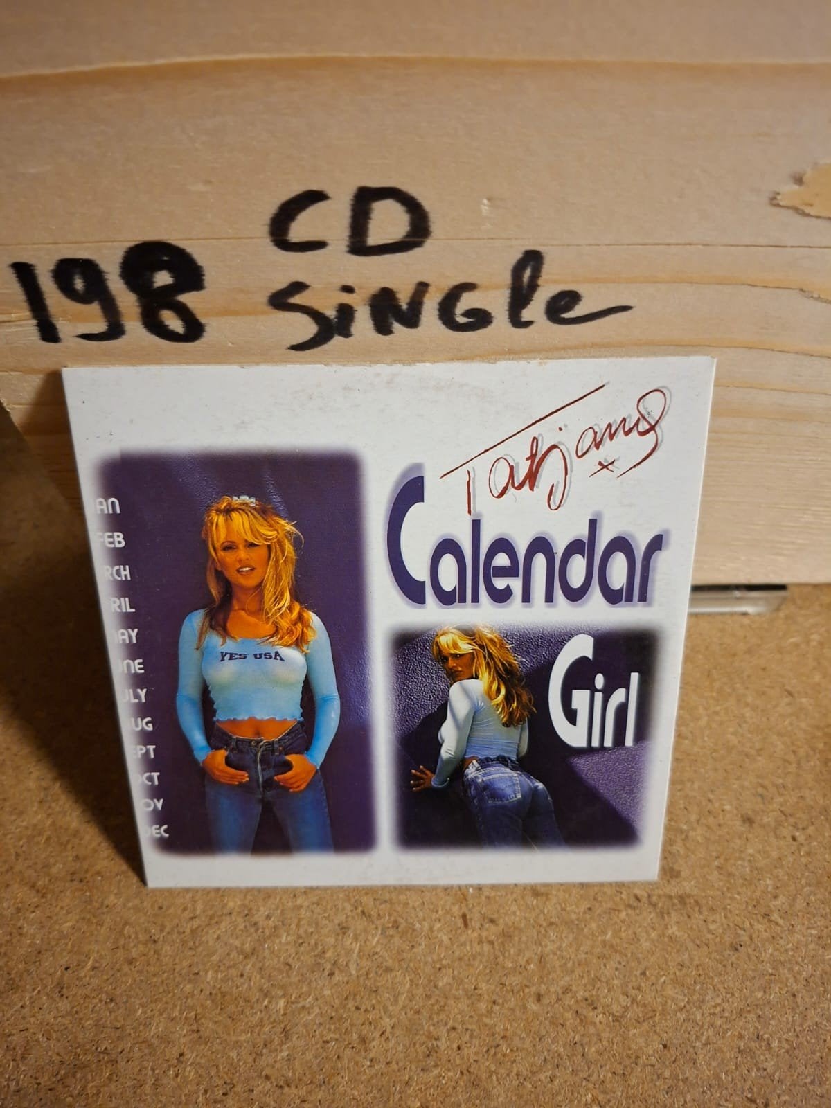 Tatjana - Calendar Girl CD Single, Cd's en Dvd's, Ophalen of Verzenden, Gebruikt, Pop
