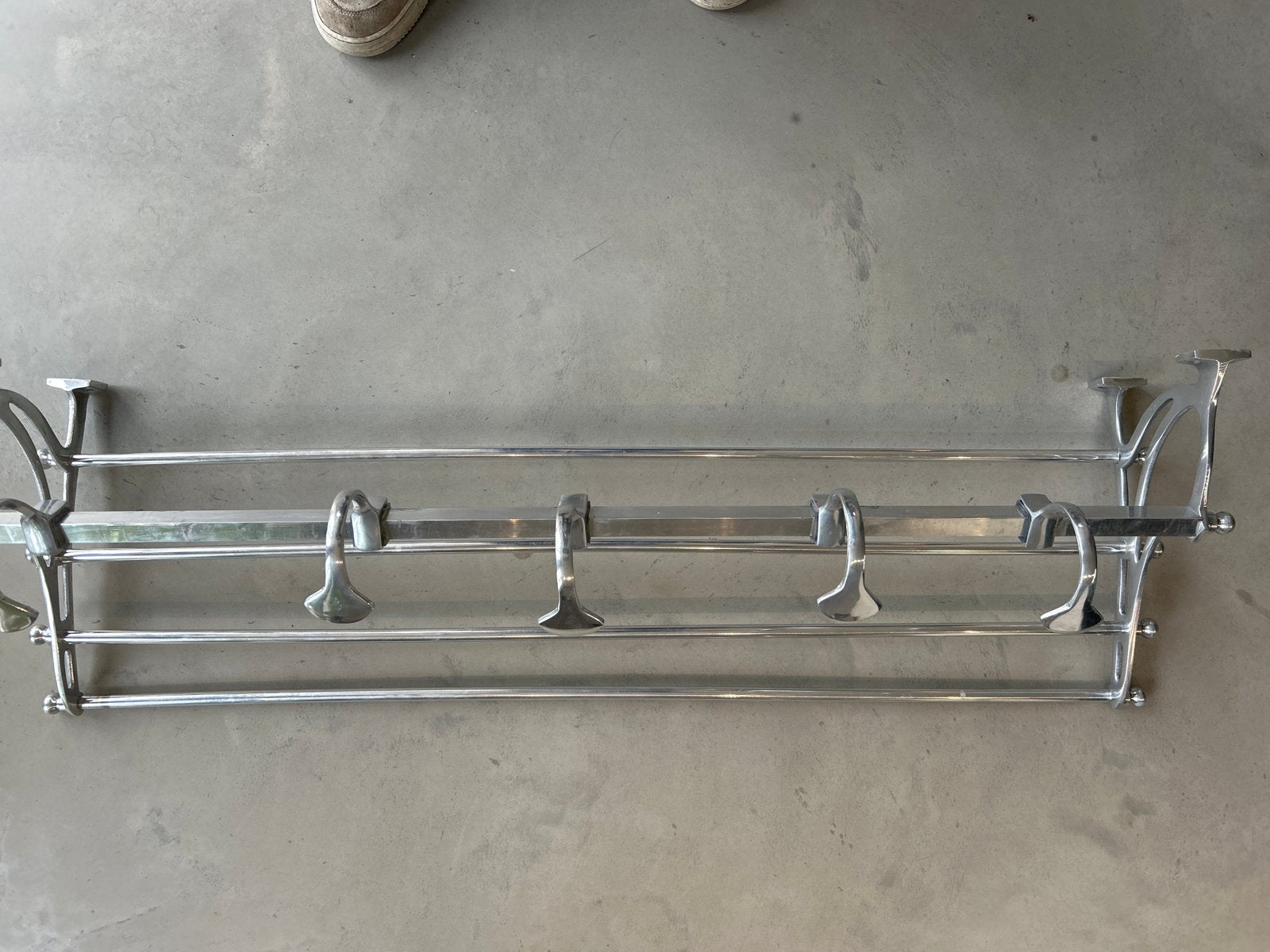 Originele Klassieke Kapstok - 102 cm, Gebruikt, 100 tot 150 cm, Metaal, Ophalen