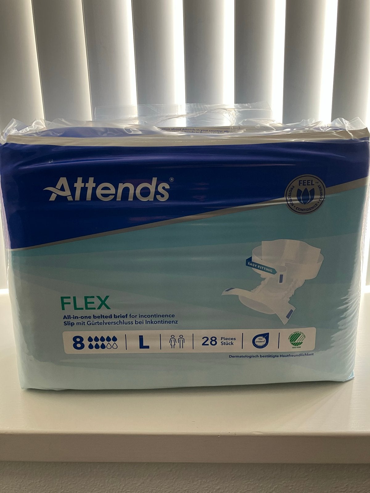 Attends Flex 8 maat L 6 pakken, Ophalen of Verzenden, Nieuw