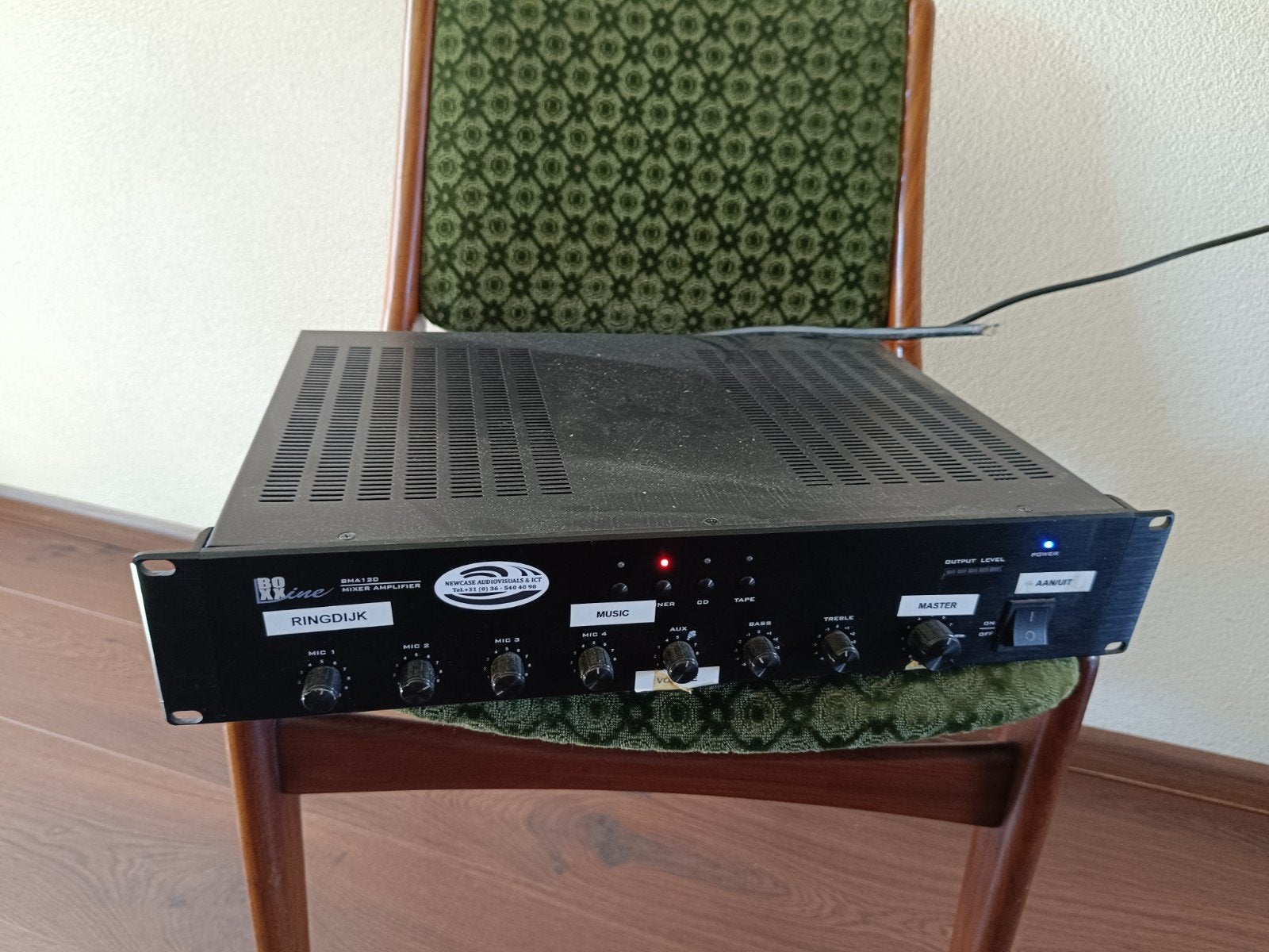 Boxxline BMA120 Mixer Versterker - Gebruikt, Overige merken, Ophalen of Verzenden, 120 watt of meer, Gebruikt