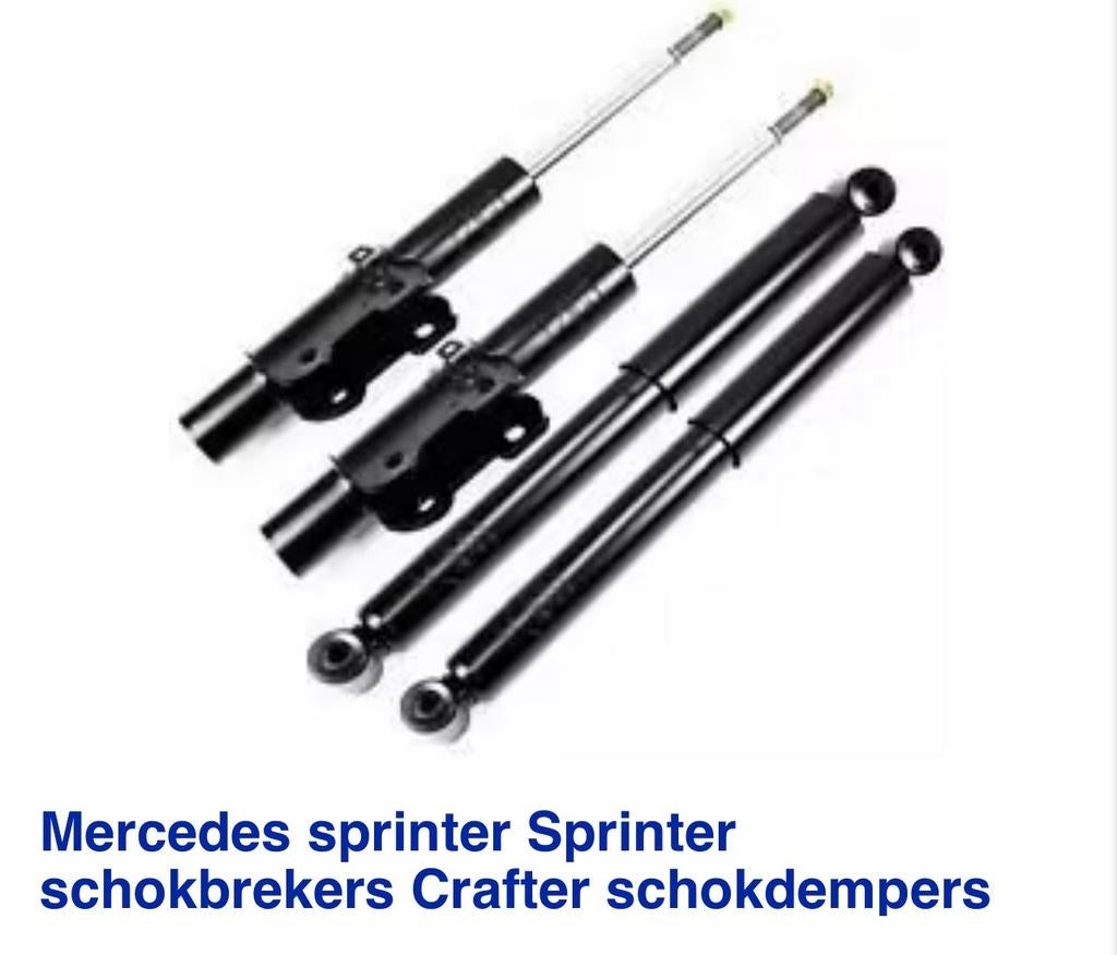 Schokdempers set voor Mercedes Sprinter W906 & VW Crafter, Ophalen of Verzenden, Nieuw, Mercedes-Benz